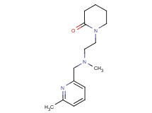 1-(2-{methyl[(6-methylpyridin-2-yl)methyl]amino}ethyl)piperidin-2-one