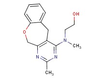 2-[methyl(2-methyl-5,11-dihydro[1]benzoxepino[3,4-d]pyrimidin-4-yl)amino]ethanol