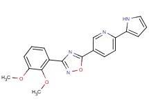 5-[3-(2,3-dimethoxyphenyl)-1,2,4-oxadiazol-5-yl]-2-(1H-pyrrol-2-yl)pyridine