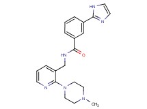 3-(1H-imidazol-2-yl)-N-{[2-(4-methylpiperazin-1-yl)pyridin-3-yl]methyl}benzamide
