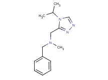 N-benzyl-1-(4-isopropyl-4H-1,2,4-triazol-3-yl)-N-methylmethanamine