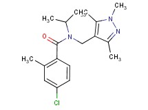4-chloro-N-isopropyl-2-methyl-N-[(1,3,5-trimethyl-1H-pyrazol-4-yl)methyl]benzamide