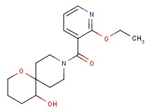 9-[(2-ethoxypyridin-3-yl)carbonyl]-1-oxa-9-azaspiro[5.5]undecan-5-ol