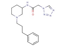 N-[1-(3-phenylpropyl)-3-piperidinyl]-2-(1H-tetrazol-1-yl)acetamide