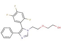 2-{2-[4-phenyl-5-(2,4,5-trifluorophenyl)-1H-imidazol-1-yl]ethoxy}ethanol