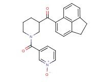 1,2-dihydro-5-acenaphthylenyl{1-[(1-oxido-3-pyridinyl)carbonyl]-3-piperidinyl}methanone