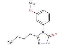 5-butyl-4-(3-methoxyphenyl)-2,4-dihydro-3H-1,2,4-triazol-3-one