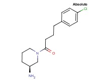 (3S)-1-[4-(4-chlorophenyl)butanoyl]-3-piperidinamine hydrochloride