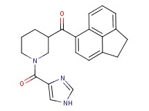 1,2-dihydro-5-acenaphthylenyl[1-(1H-imidazol-4-ylcarbonyl)-3-piperidinyl]methanone