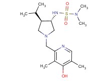 N'-{rel-(3S,4R)-1-[(4-hydroxy-3,5-dimethyl-2-pyridinyl)methyl]-4-isopropyl-3-pyrrolidinyl}-N,N-dimethylsulfamide