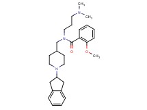 N-{[1-(2,3-dihydro-1H-inden-2-yl)-4-piperidinyl]methyl}-N-[3-(dimethylamino)propyl]-2-methoxybenzamide