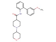 N-(3'-methoxy-2-biphenylyl)-1-(tetrahydro-2H-pyran-4-yl)-4-piperidinecarboxamide