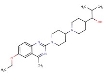 1-[1'-(6-ethoxy-4-methyl-2-quinazolinyl)-1,4'-bipiperidin-4-yl]-2-methyl-1-propanol