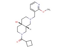 (4aR*,8aR*)-2-(cyclobutylcarbonyl)-7-[(2-methoxypyridin-3-yl)methyl]octahydro-2,7-naphthyridin-4a(2H)-ol