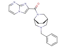 2-{[(1S*,5R*)-3-benzyl-3,6-diazabicyclo[3.2.2]non-6-yl]carbonyl}imidazo[1,2-a]pyrimidine