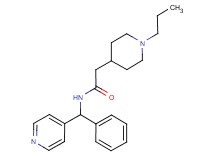 N-[phenyl(4-pyridinyl)methyl]-2-(1-propyl-4-piperidinyl)acetamide