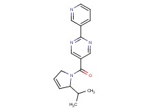 5-[(2-isopropyl-2,5-dihydro-1H-pyrrol-1-yl)carbonyl]-2-pyridin-3-ylpyrimidine