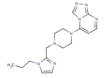 5-{4-[(1-propyl-1H-imidazol-2-yl)methyl]piperazin-1-yl}[1,2,4]triazolo[4,3-a]pyrimidine