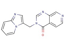 3-(imidazo[1,2-a]pyridin-3-ylmethyl)pyrido[3,4-d]pyrimidin-4(3H)-one