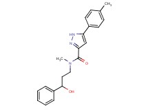 N-(3-hydroxy-3-phenylpropyl)-N-methyl-5-(4-methylphenyl)-1H-pyrazole-3-carboxamide
