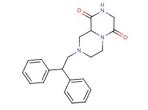 8-(2,2-diphenylethyl)tetrahydro-2H-pyrazino[1,2-a]pyrazine-1,4(3H,6H)-dione