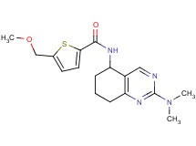 N-[2-(dimethylamino)-5,6,7,8-tetrahydro-5-quinazolinyl]-5-(methoxymethyl)-2-thiophenecarboxamide