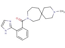 9-[2-(1H-imidazol-2-yl)benzoyl]-3-methyl-3,9-diazaspiro[5.6]dodecane