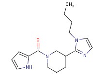 3-(1-butyl-1H-imidazol-2-yl)-1-(1H-pyrrol-2-ylcarbonyl)piperidine