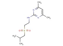 N-[2-(isobutylsulfonyl)ethyl]-4,6-dimethylpyrimidin-2-amine