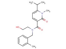N-(2-hydroxyethyl)-6-isopropyl-1-methyl-N-(2-methylbenzyl)-2-oxo-1,2-dihydropyridine-3-carboxamide