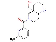[(4aS*,8aR*)-6-[(6-methyl-2-pyridinyl)carbonyl]octahydro-1,6-naphthyridin-4a(2H)-yl]methanol