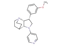 (3R*,3aR*,7aR*)-3-(3-methoxyphenyl)-1-pyridin-4-yloctahydro-4,7-ethanopyrrolo[3,2-b]pyridine