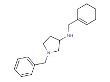 1-benzyl-N-(cyclohex-1-en-1-ylmethyl)pyrrolidin-3-amine