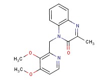 1-[(3,4-dimethoxypyridin-2-yl)methyl]-3-methylquinoxalin-2(1H)-one