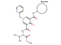 methyl N-{[5-[(cyclooctylamino)carbonyl]-4-oxo-1-(2-pyridinylmethyl)-1,4-dihydro-3-pyridinyl]carbonyl}-L-valinate