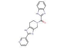 5-(1H-benzimidazol-2-ylcarbonyl)-2-pyridin-3-yl-4,5,6,7-tetrahydro-1H-imidazo[4,5-c]pyridine