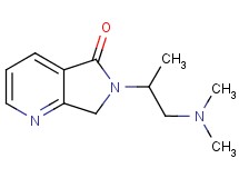 6-[2-(dimethylamino)-1-methylethyl]-6,7-dihydro-5H-pyrrolo[3,4-b]pyridin-5-one