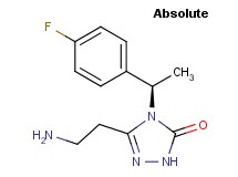 5-(2-aminoethyl)-4-[(1R)-1-(4-fluorophenyl)ethyl]-2,4-dihydro-3H-1,2,4-triazol-3-one