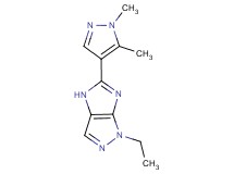 5-(1,5-dimethyl-1H-pyrazol-4-yl)-1-ethyl-1,4-dihydroimidazo[4,5-c]pyrazole