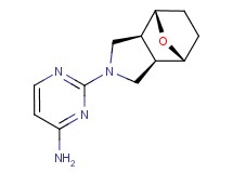 2-[(1R*,2R*,6S*,7S*)-10-oxa-4-azatricyclo[5.2.1.0~2,6~]dec-4-yl]-4-pyrimidinamine