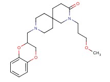 9-(2,3-dihydro-1,4-benzodioxin-2-ylmethyl)-2-(3-methoxypropyl)-2,9-diazaspiro[5.5]undecan-3-one
