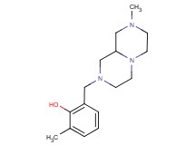 2-methyl-6-[(8-methyloctahydro-2H-pyrazino[1,2-a]pyrazin-2-yl)methyl]phenol