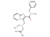N-benzyl-3-{[ethyl(2-methyl-2-propen-1-yl)amino]methyl}-N-methylimidazo[1,2-a]pyridine-2-carboxamide