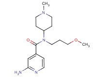 2-amino-N-(3-methoxypropyl)-N-(1-methyl-4-piperidinyl)isonicotinamide