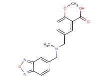 5-{[(2,1,3-benzoxadiazol-5-ylmethyl)(methyl)amino]methyl}-2-methoxybenzoic acid