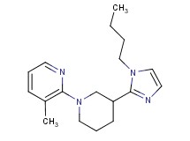 2-[3-(1-butyl-1H-imidazol-2-yl)-1-piperidinyl]-3-methylpyridine