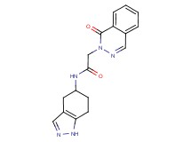 2-(1-oxo-2(1H)-phthalazinyl)-N-(4,5,6,7-tetrahydro-1H-indazol-5-yl)acetamide