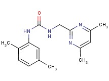 N-(2,5-dimethylphenyl)-N'-[(4,6-dimethylpyrimidin-2-yl)methyl]urea