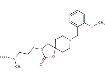 3-[3-(dimethylamino)propyl]-8-(2-methoxybenzyl)-1-oxa-3,8-diazaspiro[4.5]decan-2-one