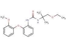 N-(2-ethoxy-1,1-dimethylethyl)-N'-[2-(2-methoxyphenoxy)phenyl]urea